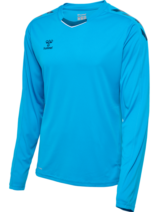 Hummel Men's Core XK Poly Long Sleeve Jersey Soccer Uniforms & Apparel All