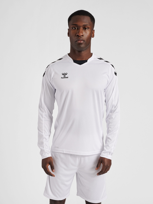 Hummel Men's Core XK Poly Long Sleeve Jersey Soccer Uniforms & Apparel All
