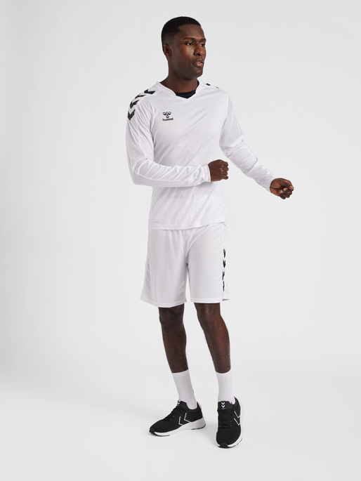 Hummel Men's Core XK Poly Long Sleeve Jersey Soccer Uniforms & Apparel All