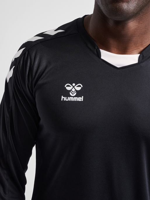 Hummel Men's Core XK Poly Long Sleeve Jersey Soccer Uniforms & Apparel All