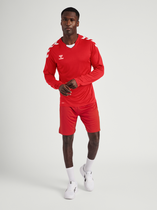 Hummel Men's Core XK Poly Long Sleeve Jersey Soccer Uniforms & Apparel All