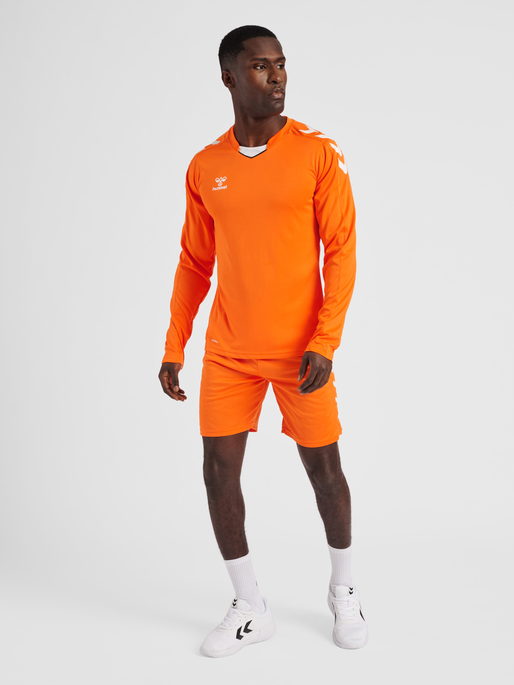 Hummel Men's Core XK Poly Long Sleeve Jersey Soccer Uniforms & Apparel All