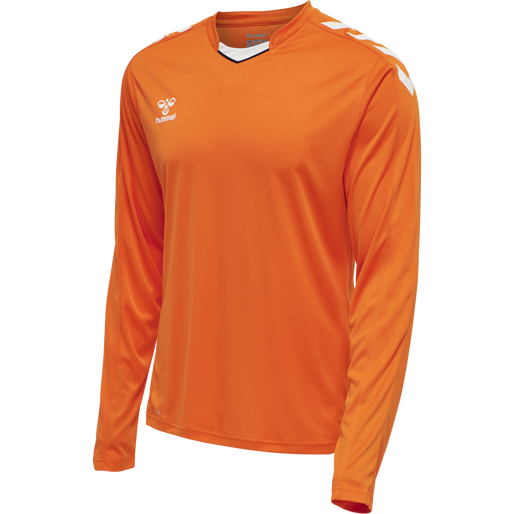 Hummel Men's Core XK Poly Long Sleeve Jersey Soccer Uniforms & Apparel All