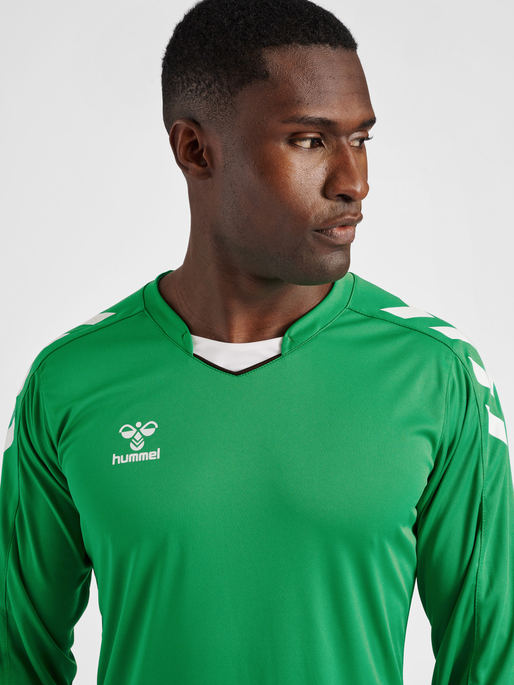 Hummel Men's Core XK Poly Long Sleeve Jersey Soccer Uniforms & Apparel All