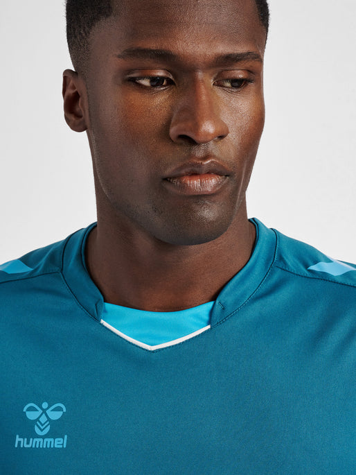 Hummel Men's Core XK Poly Long Sleeve Jersey Soccer Uniforms & Apparel All