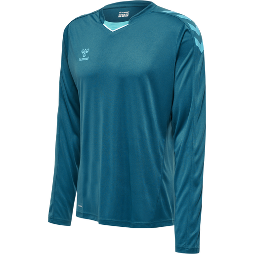 Hummel Men's Core XK Poly Long Sleeve Jersey Soccer Uniforms & Apparel All