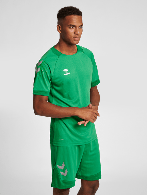 Hummel Men's Lead Short Sleeve Poly Jersey Soccer Uniforms & Apparel All