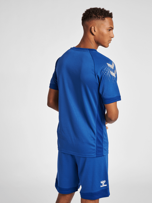 Hummel Men's Lead Short Sleeve Poly Jersey Soccer Uniforms & Apparel All