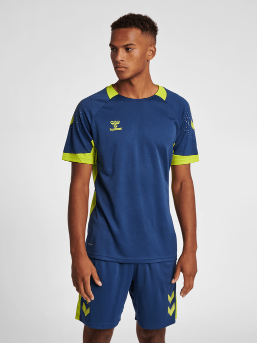 Hummel Men's Lead Short Sleeve Poly Jersey Soccer Uniforms & Apparel All