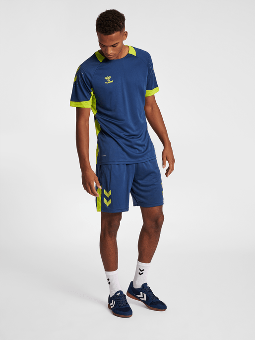 Hummel Men's Lead Short Sleeve Poly Jersey Soccer Uniforms & Apparel All