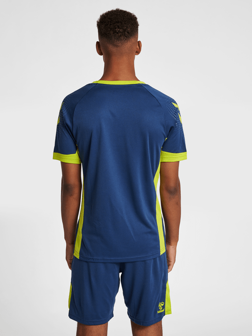 Hummel Men's Lead Short Sleeve Poly Jersey Soccer Uniforms & Apparel All