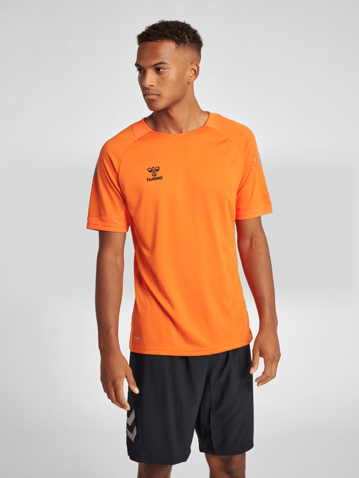 Hummel Men's Lead Short Sleeve Poly Jersey Soccer Uniforms & Apparel All