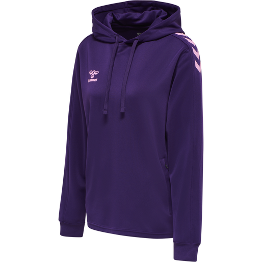 Hummel Women's Core XK Poly Sweat Hoodie Womens Apparel Sweatshirts & Fleece