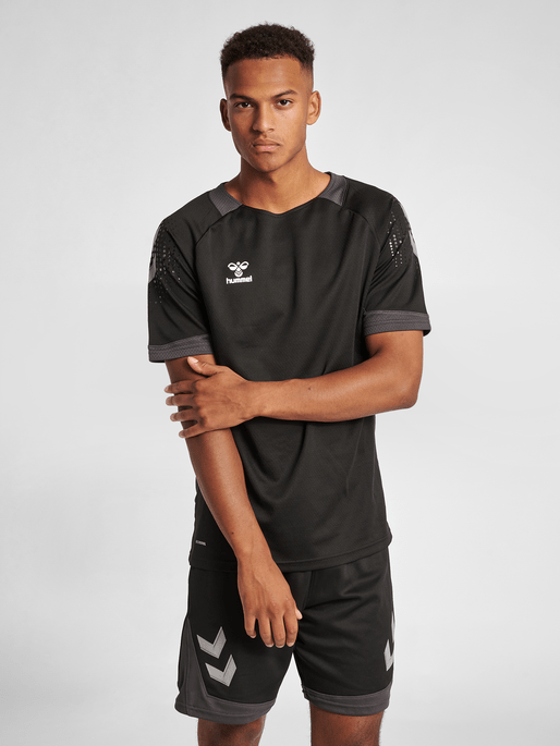 Hummel Men's Lead Short Sleeve Poly Jersey Soccer Uniforms & Apparel All