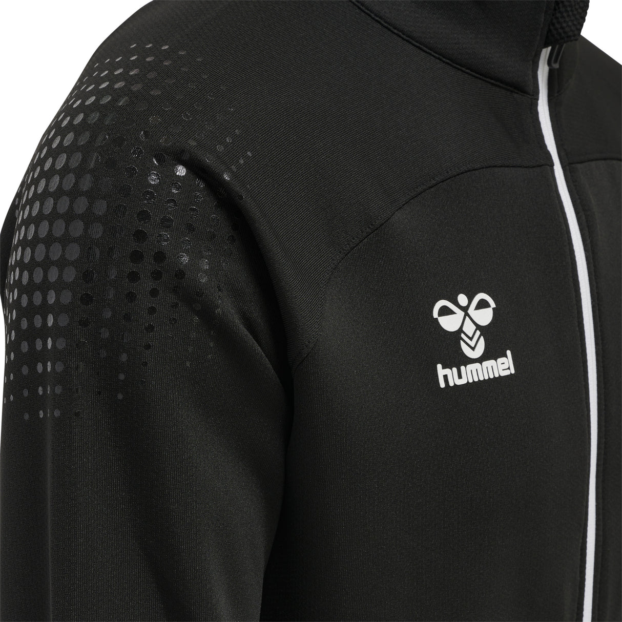 Hummel Men's Lead Poly Zip Jacket Mens Apparel Sweatshirts & Fleece