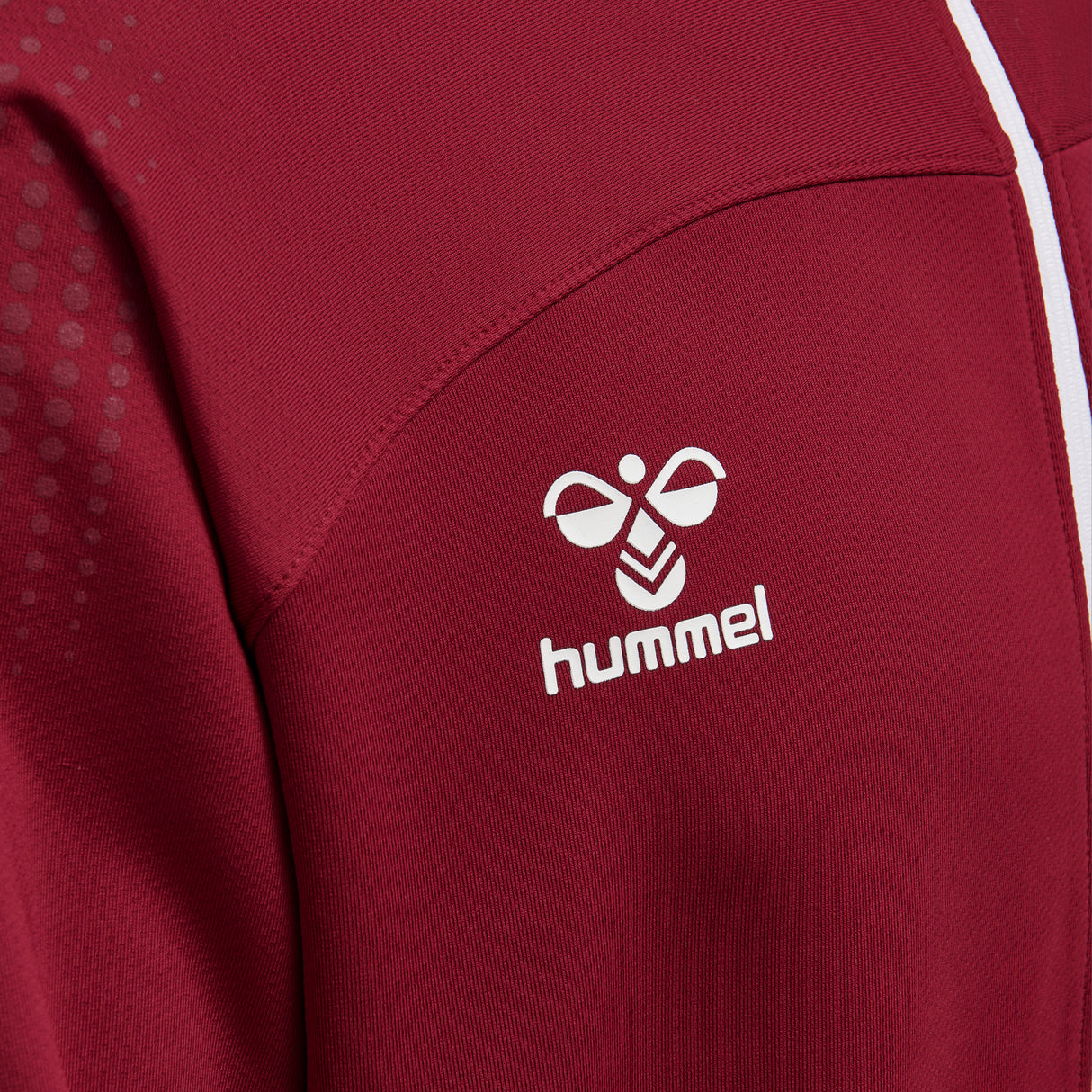 Hummel Men's Lead Poly Zip Jacket Mens Apparel Sweatshirts & Fleece