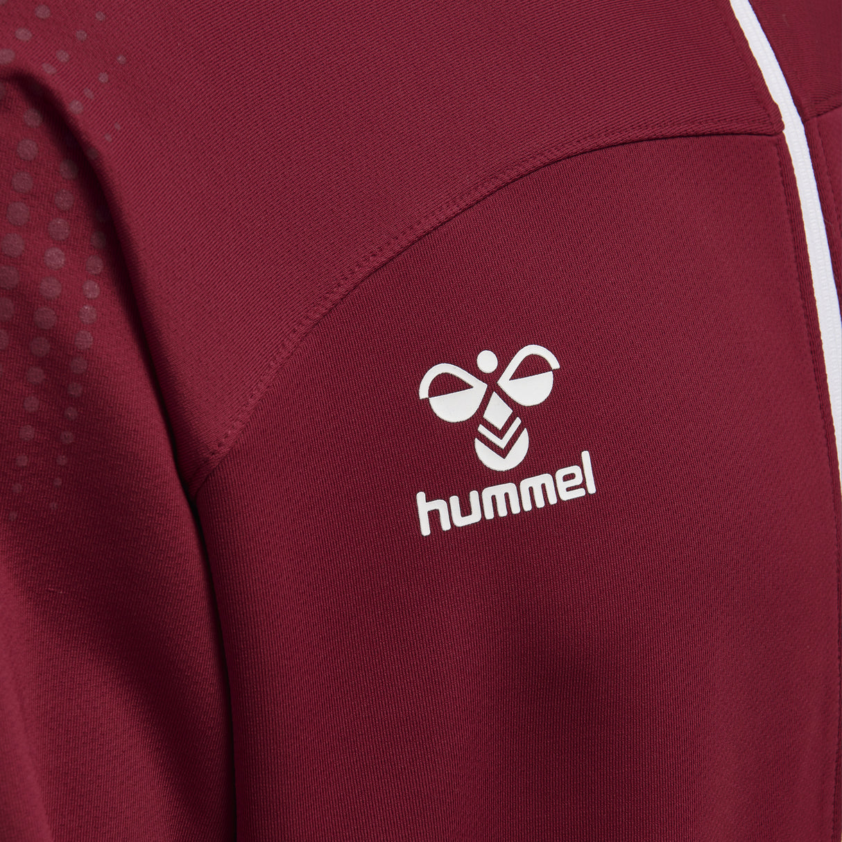 Hummel Men's Lead Poly Zip Jacket Mens Apparel Sweatshirts & Fleece