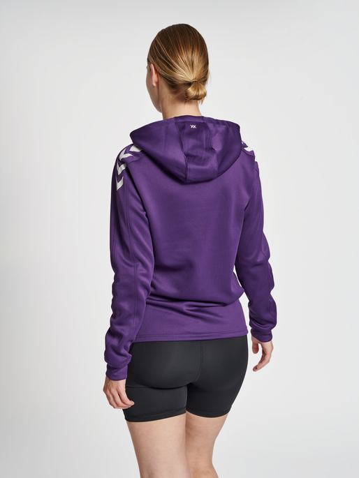 Hummel Women's Core XK Poly Sweat Hoodie Womens Apparel Sweatshirts & Fleece