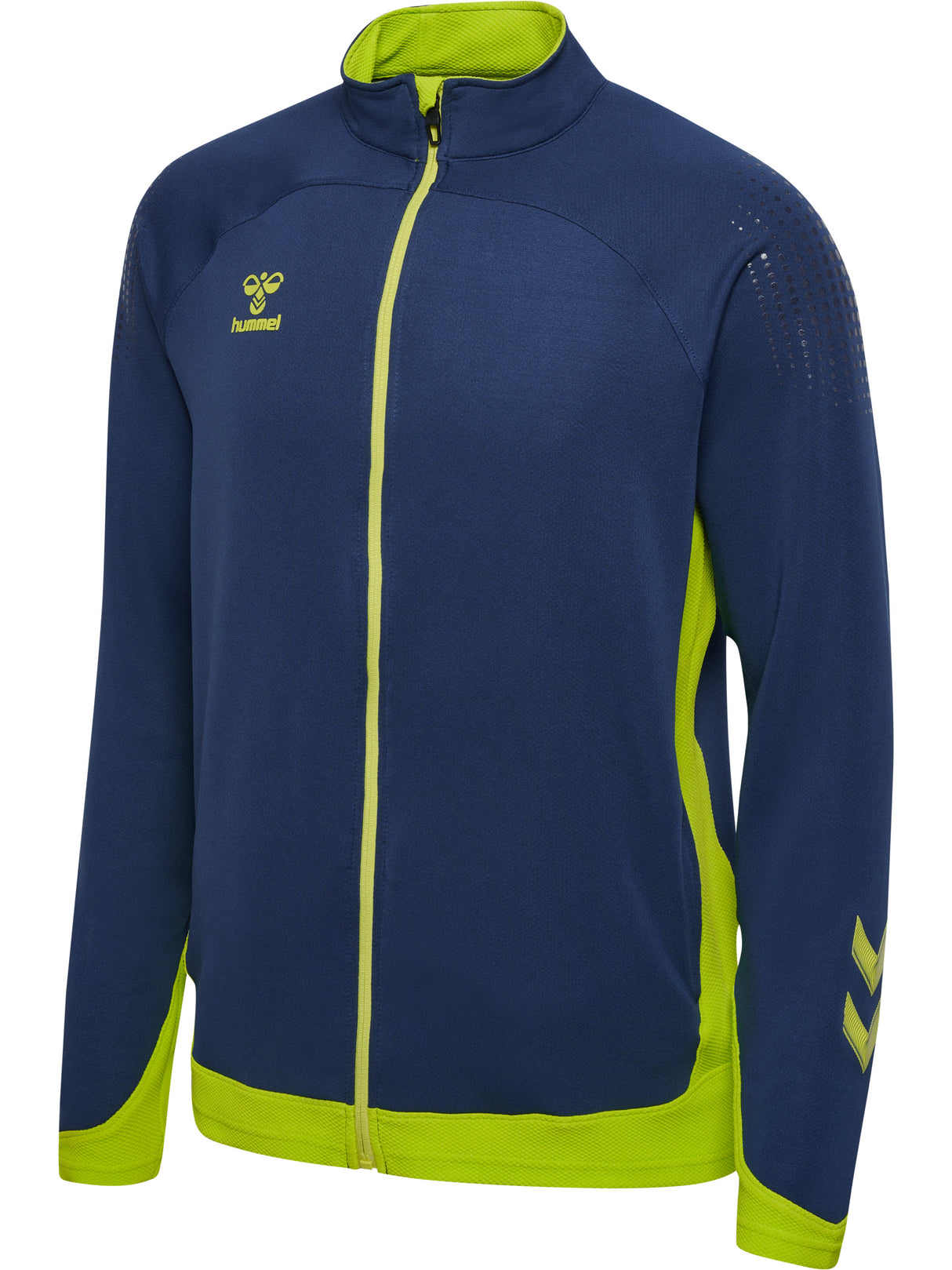 Hummel Men's Lead Poly Zip Jacket Mens Apparel Sweatshirts & Fleece