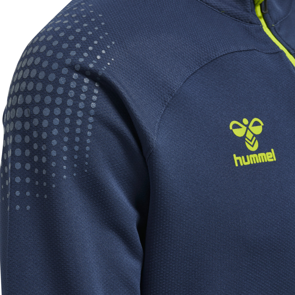 Hummel Men's Lead Poly Zip Jacket Mens Apparel Sweatshirts & Fleece