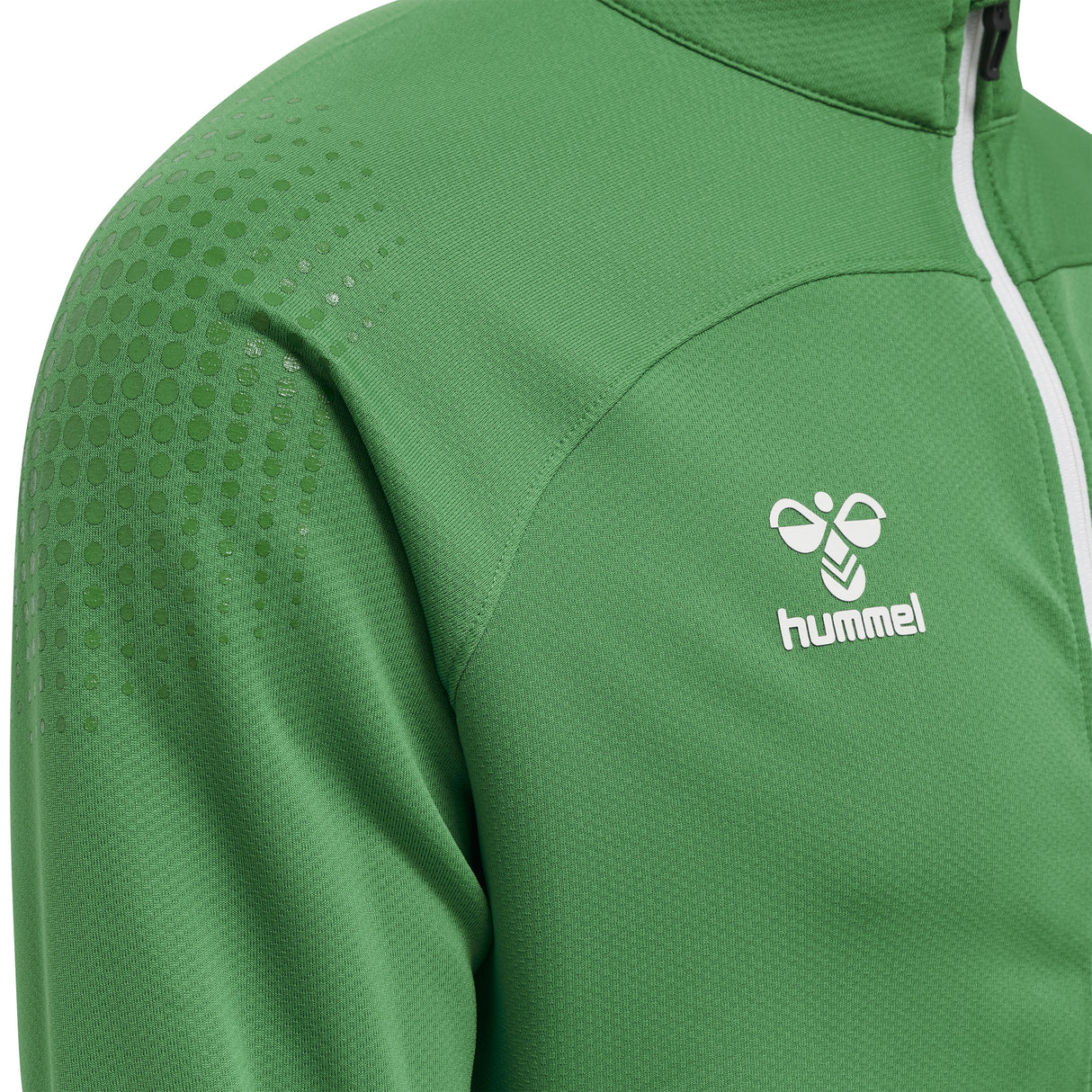 Hummel Men's Lead Poly Zip Jacket Mens Apparel Sweatshirts & Fleece