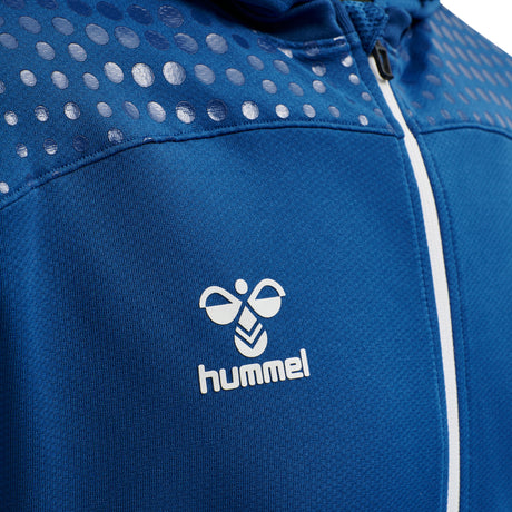 Hummel Men's Lead Poly Zip Hoodie Mens Apparel Sweatshirts & Fleece