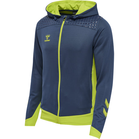 Hummel Men's Lead Poly Zip Hoodie Mens Apparel Sweatshirts & Fleece