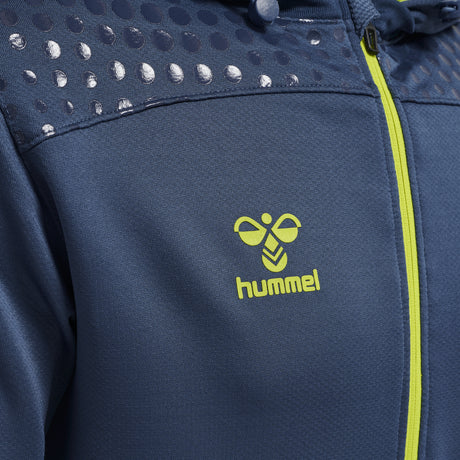 Hummel Men's Lead Poly Zip Hoodie Mens Apparel Sweatshirts & Fleece