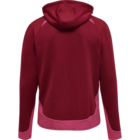 Hummel Men's Lead Poly Zip Hoodie Mens Apparel Sweatshirts & Fleece