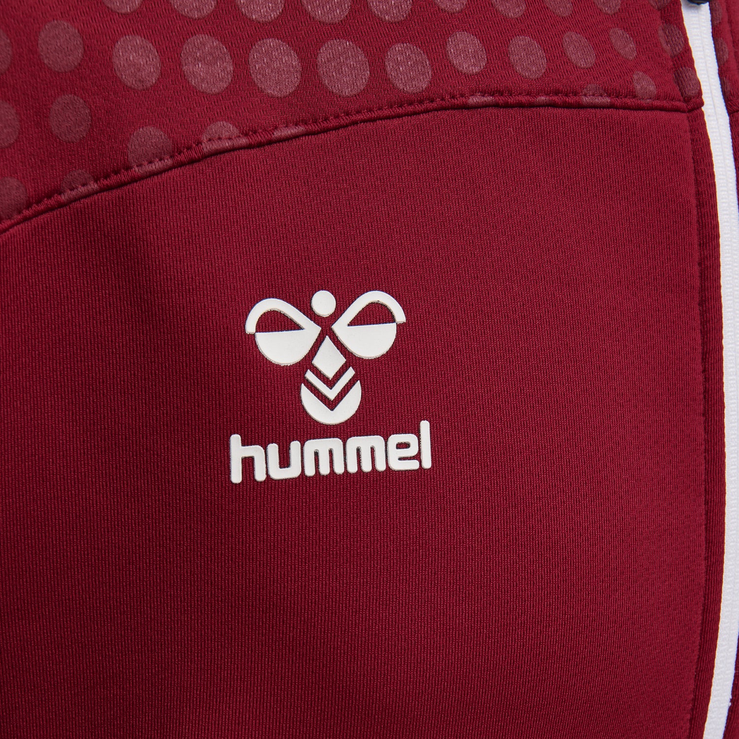 Hummel Men's Lead Poly Zip Hoodie Mens Apparel Sweatshirts & Fleece