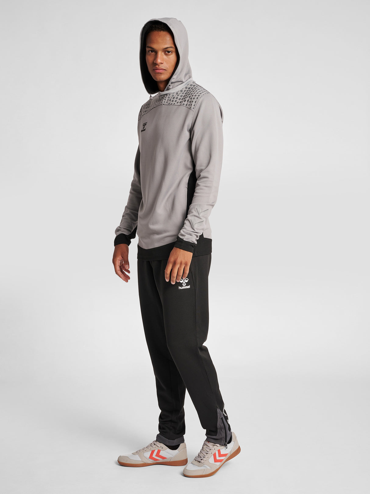 Hummel Men's Lead Poly Hoodie Mens Apparel Sweatshirts & Fleece