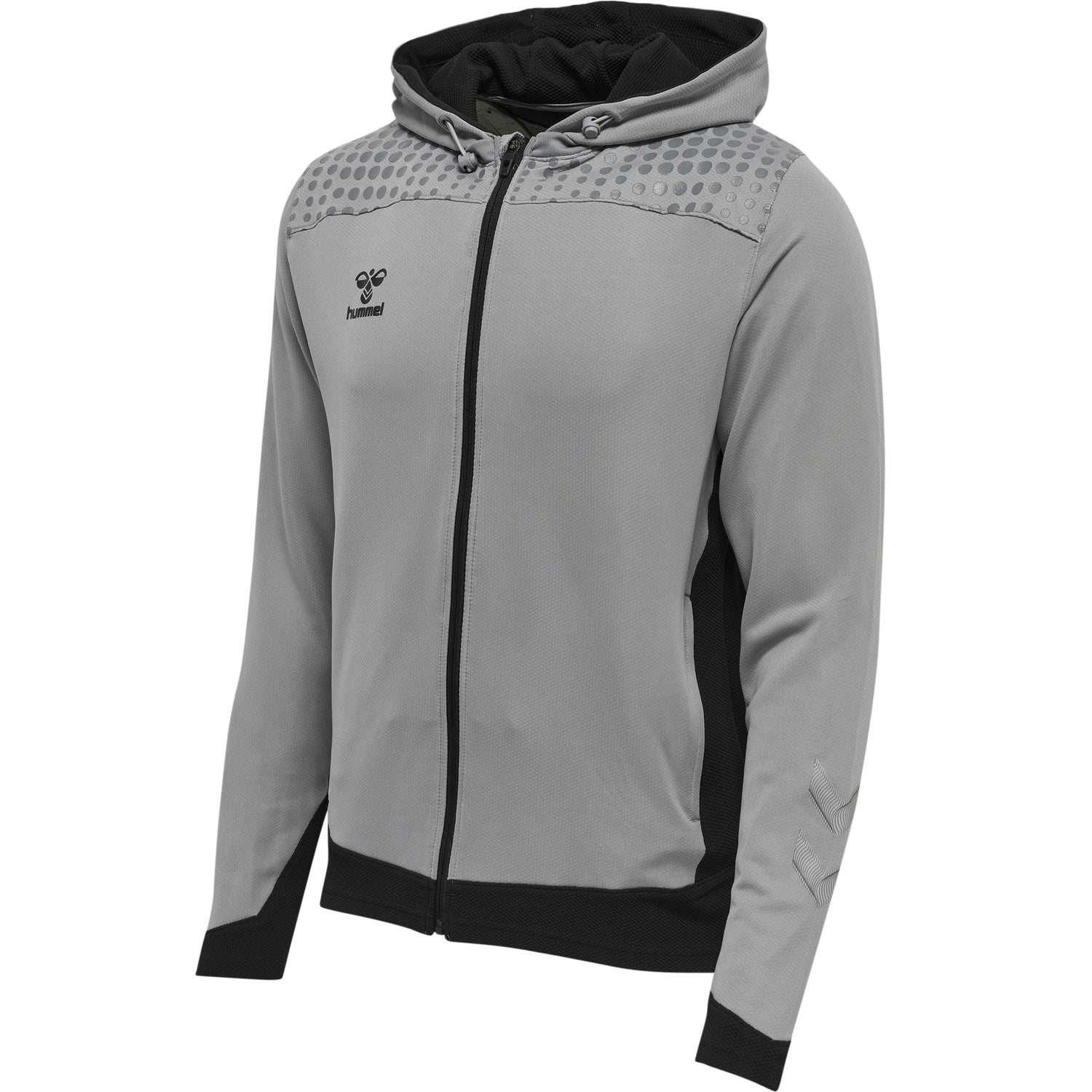 Hummel Men's Lead Poly Zip Hoodie Mens Apparel Sweatshirts & Fleece