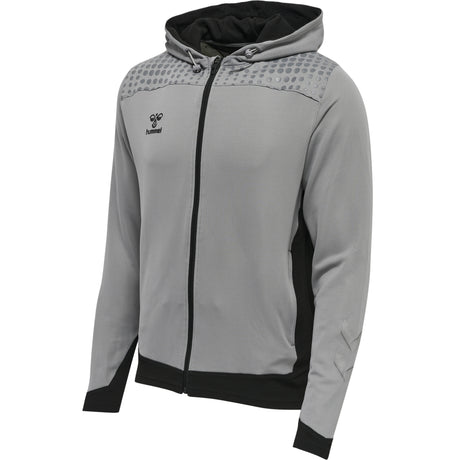 Hummel Men's Lead Poly Zip Hoodie Mens Apparel Sweatshirts & Fleece
