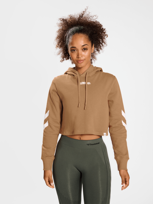 Hummel Women's Legacy Cropped Hoodie Womens Apparel Sweatshirts & Fleece