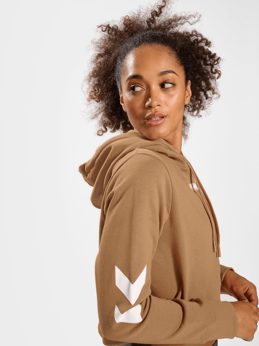 Hummel Women's Legacy Cropped Hoodie Womens Apparel Sweatshirts & Fleece