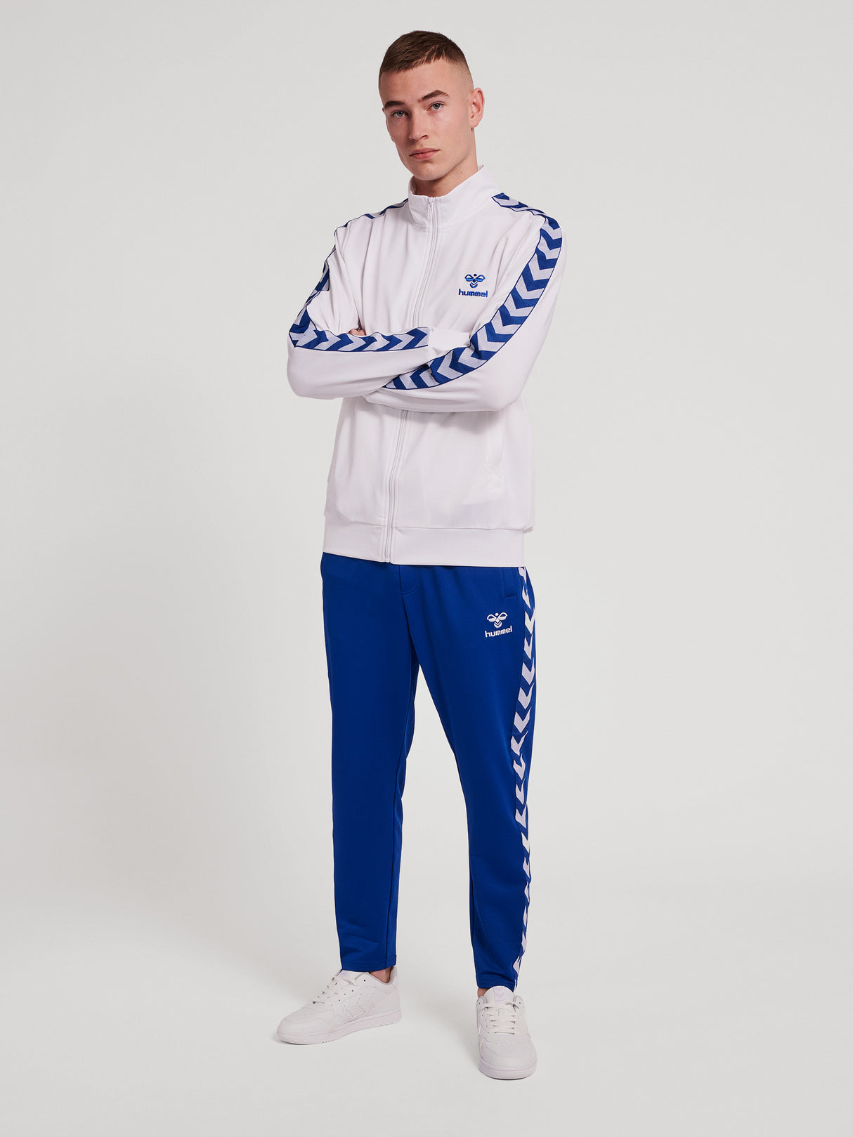 Hummel Men's Nathan 2.0 Zip Jacket Mens Apparel Sweatshirts & Fleece