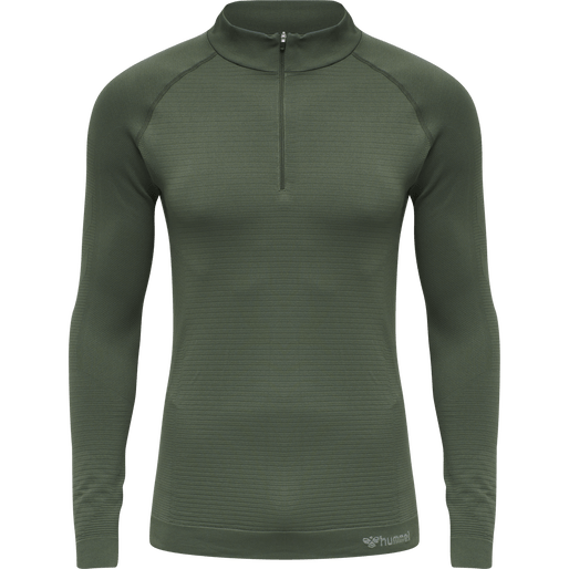 Hummel Men's Stroke Seamless Half Zip Mens Apparel Sweatshirts & Fleece