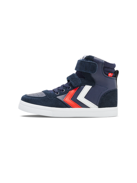 Hummel Youth Slimmer Stadil Leather High Cut Sneakers Youth Footwear Training & Running