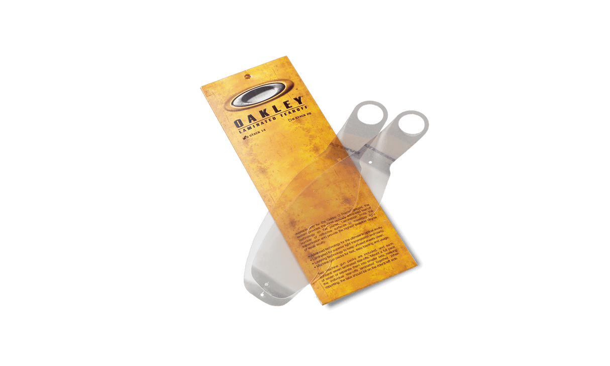 Oakley Laminated Google Tear-Offs Unisex Accessories Sunglasses & Eyewear