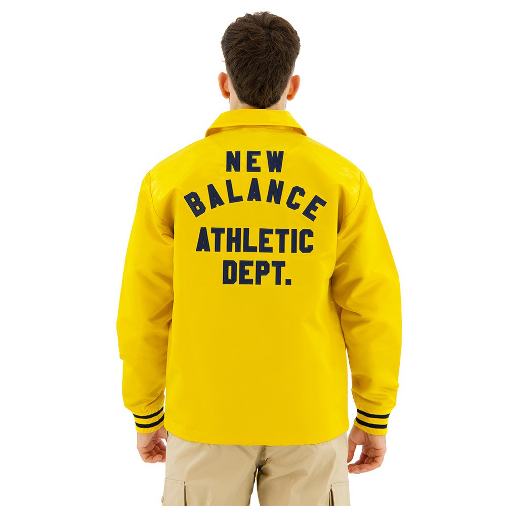 New Balance Men's ATHLETE Sportswear Greatest Hits Coaches Jacket Mens Apparel Jackets & Vests