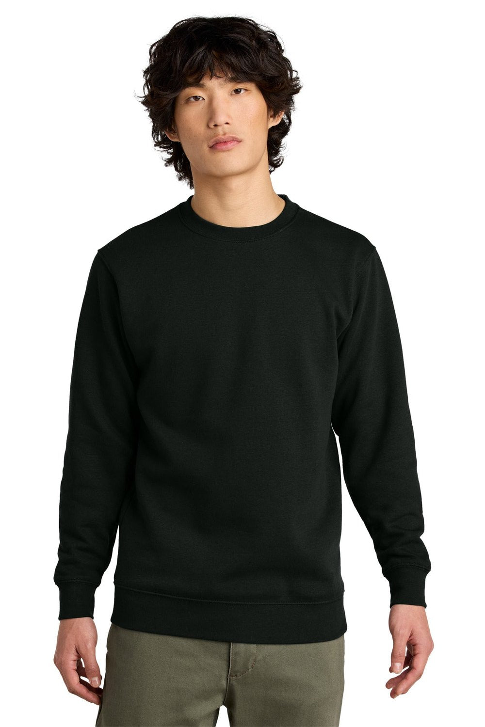 District Men's V.I.T.Fleece Crew DT6104 Mens Apparel Sweatshirts & Fleece