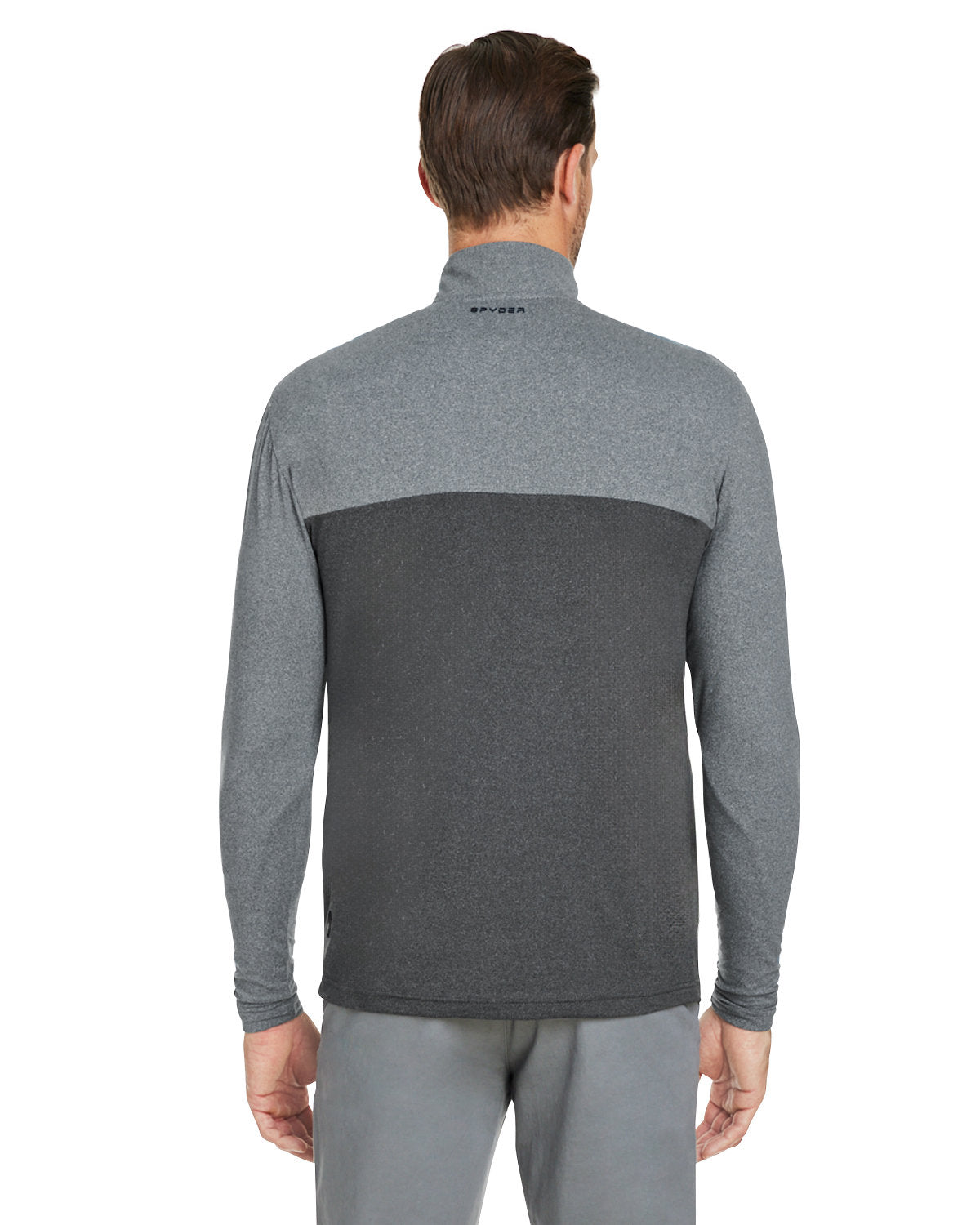 Spyder Men's Spyre Flex Colorblock Quarter-Zip Mens Apparel Sweatshirts & Fleece