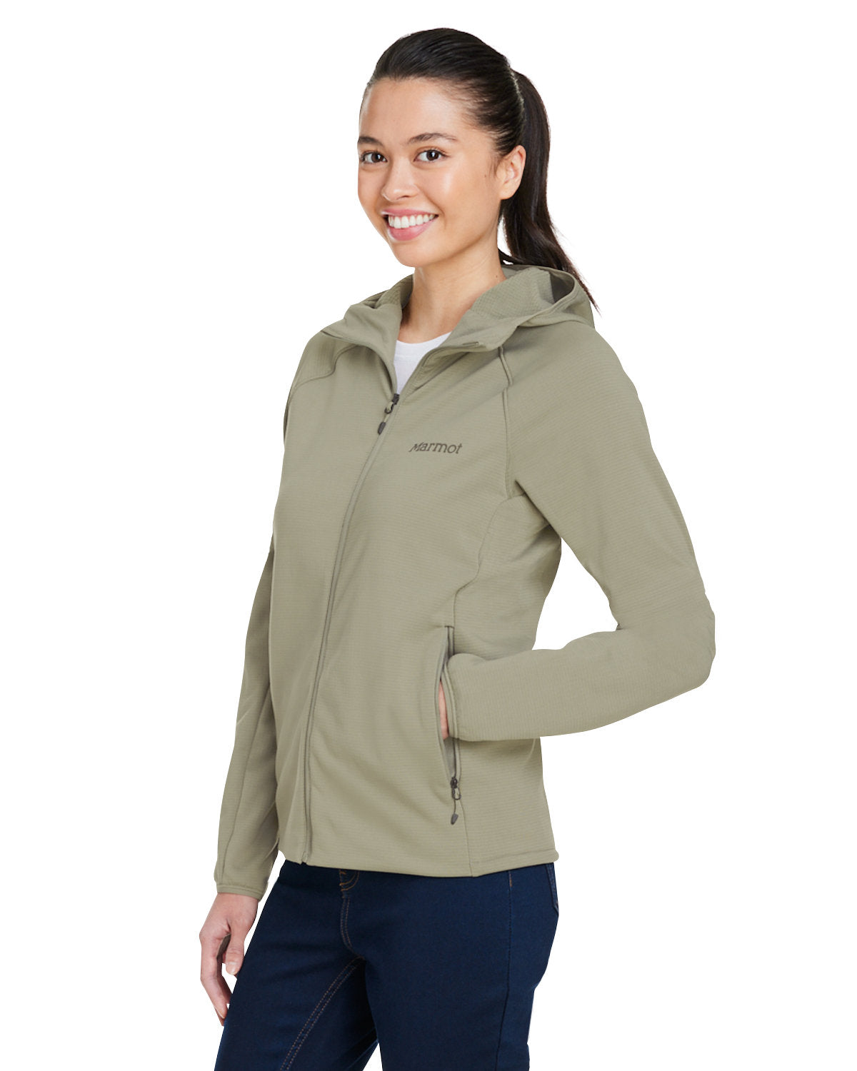 Marmot Ladies' Leconte Full Zip Hooded Jacket Corporate Apparel Sweatshirts & Fleece