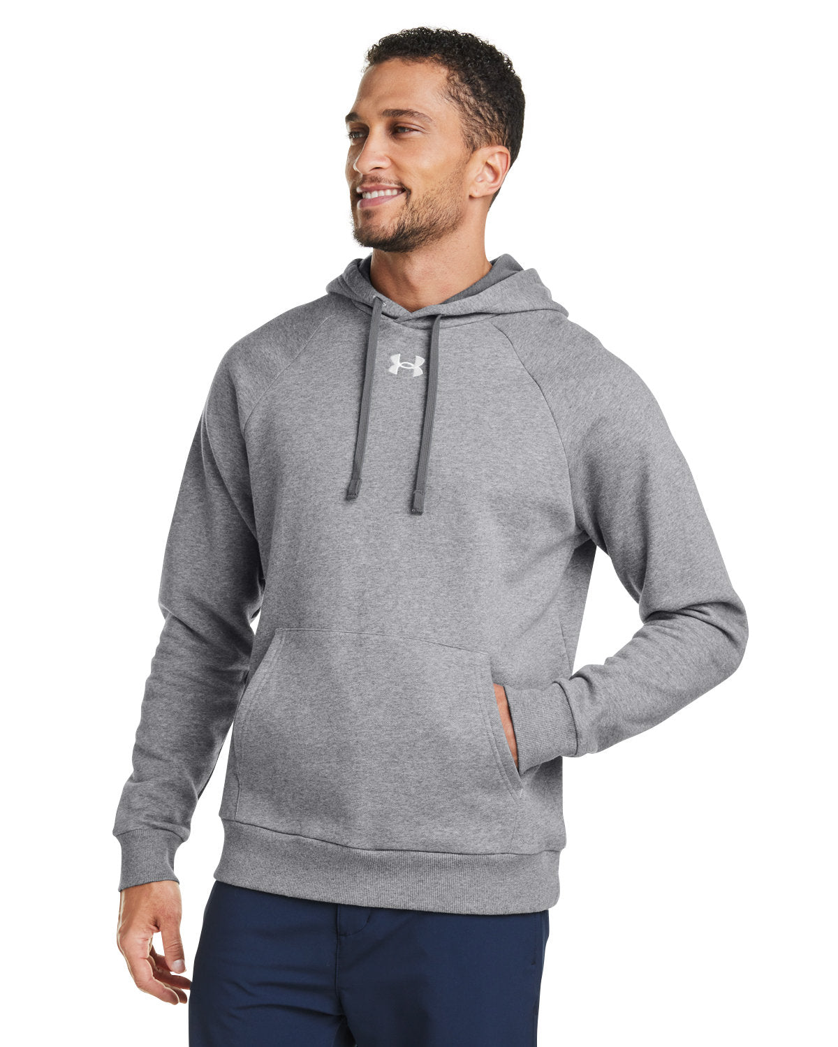 Under Armour Men's Rival Fleece Hooded Sweatshirt Corporate Apparel Sweatshirts & Fleece