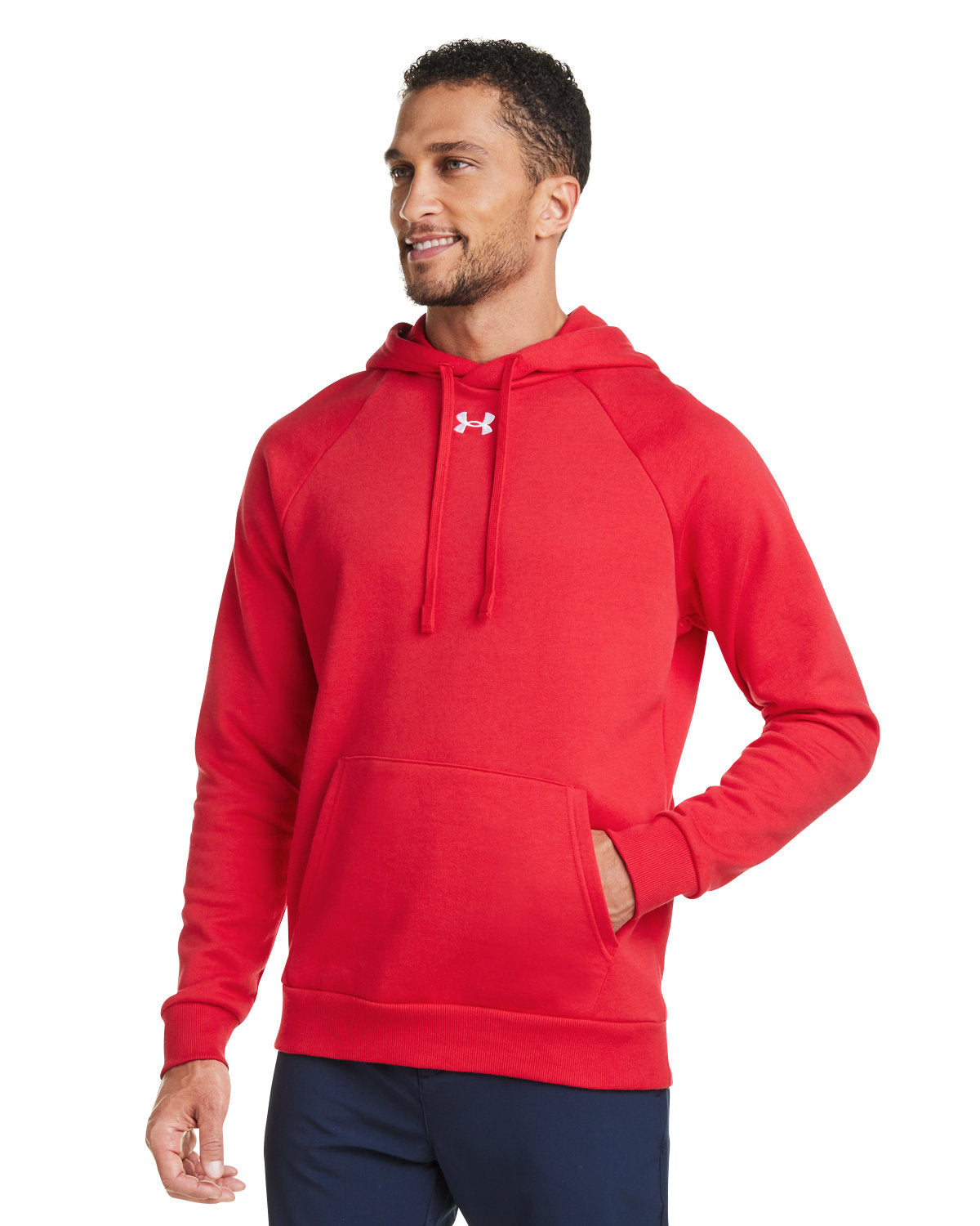 Under Armour Men's Rival Fleece Hooded Sweatshirt Corporate Apparel Sweatshirts & Fleece