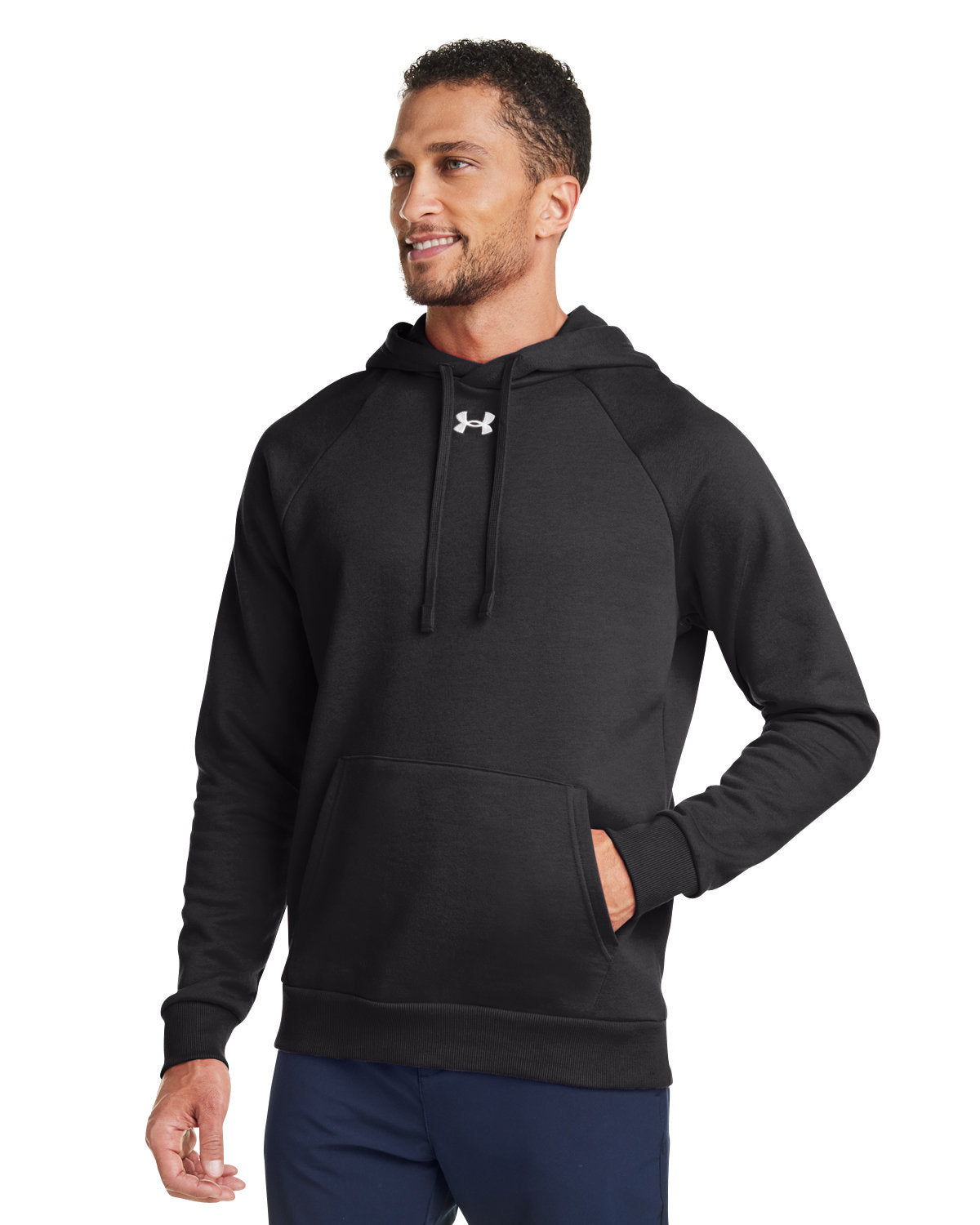 Under Armour Men's Rival Fleece Hooded Sweatshirt Corporate Apparel Sweatshirts & Fleece