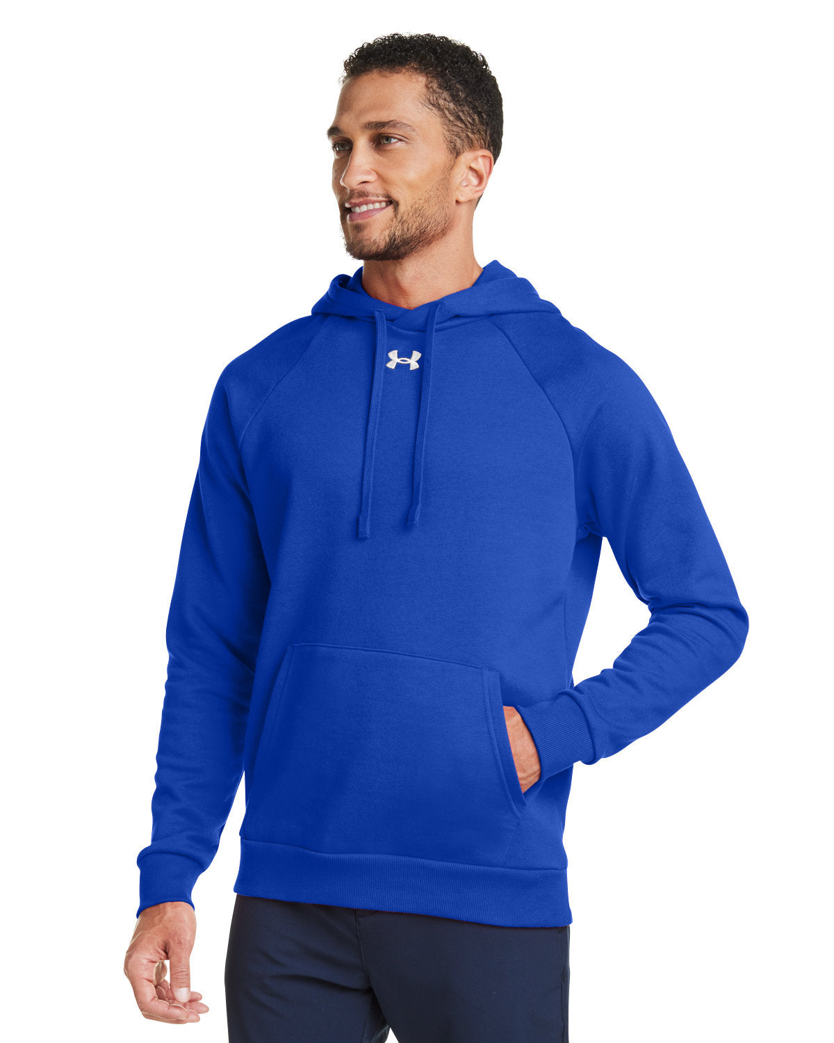 Under Armour Men's Rival Fleece Hooded Sweatshirt Corporate Apparel Sweatshirts & Fleece