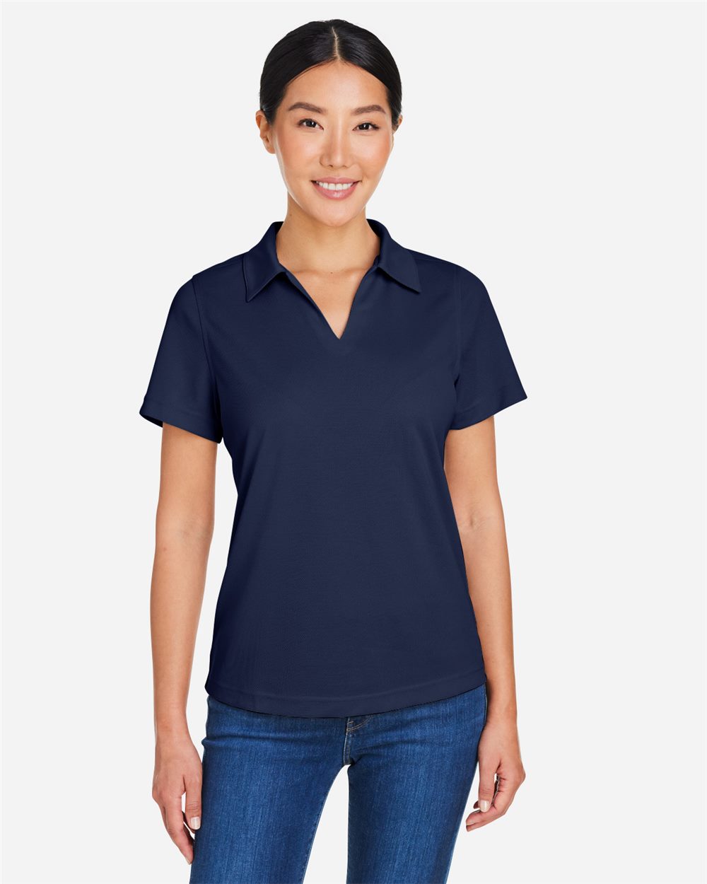 CORE365 Women's Market Snag Protect Mesh Polo Womens Apparel Shirts & Tops