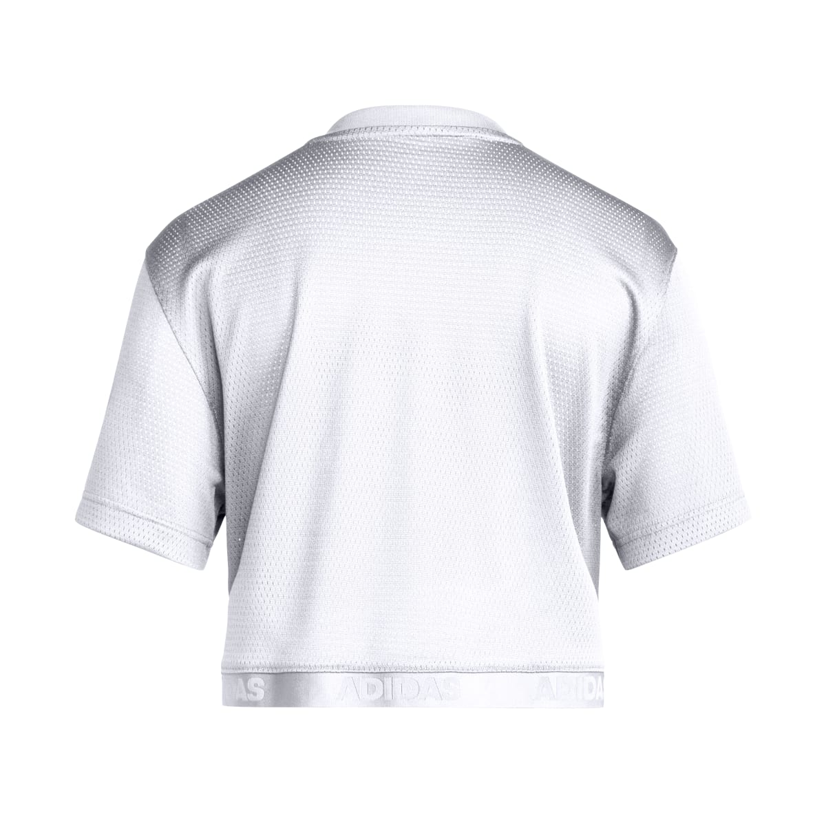 adidas Women's Blank Crop Football Jersey-2