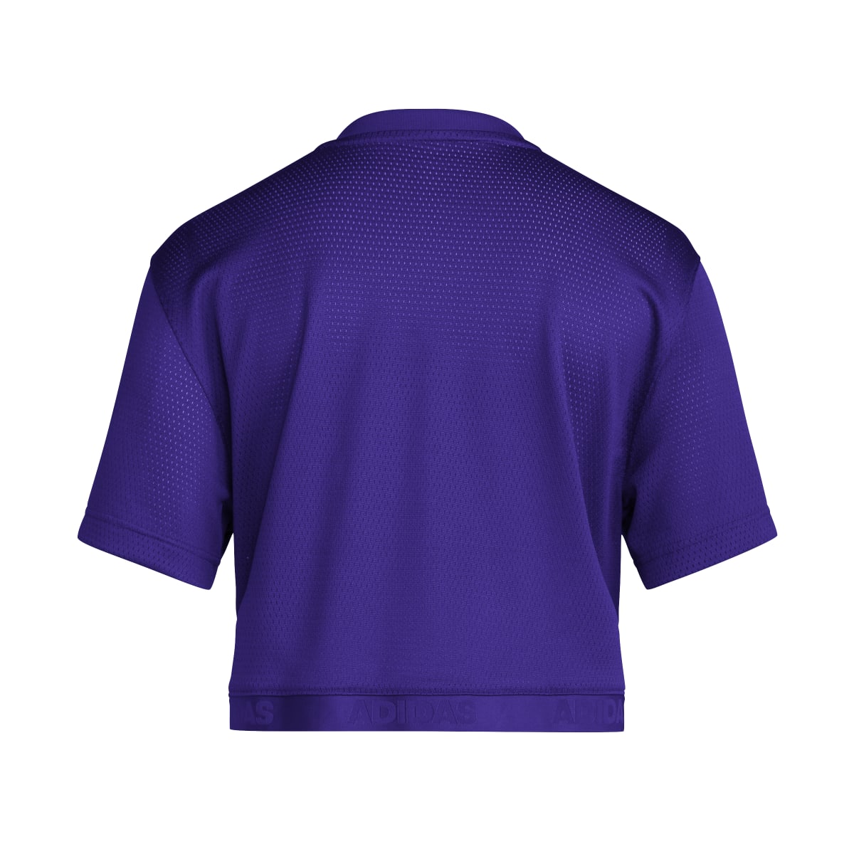 adidas Women's Blank Crop Football Jersey-2